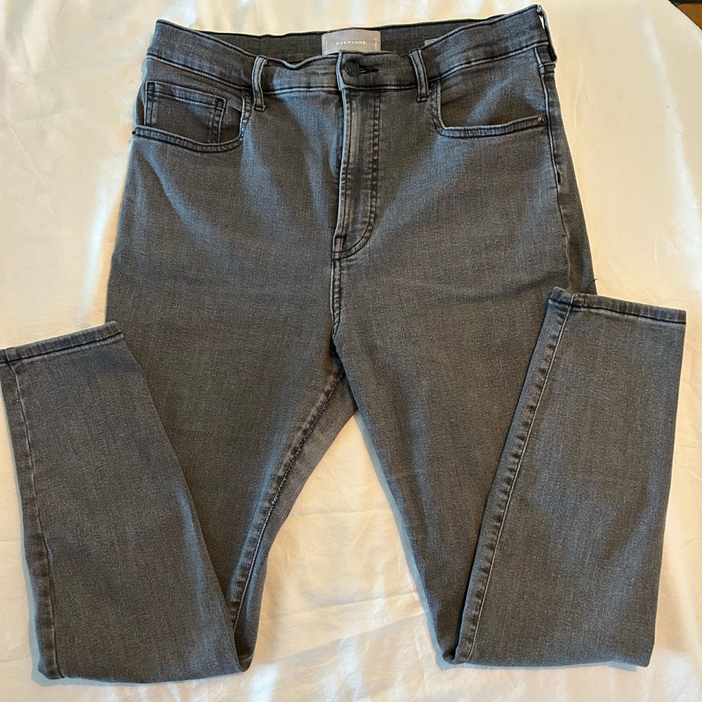 Everlane Women’s Grey High Waisted Jeans